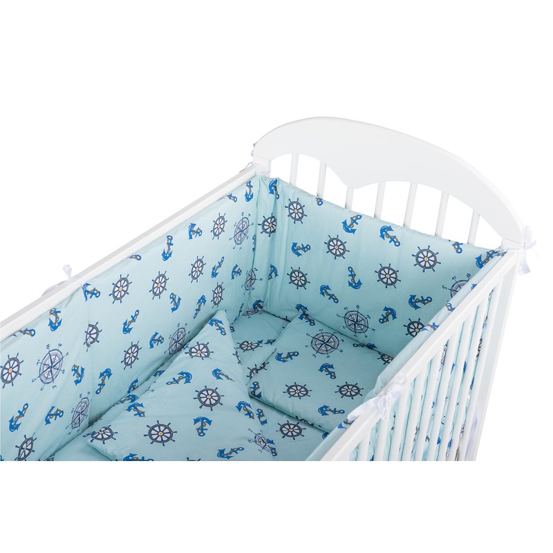 Babyneeds Lenjerie patut 5 piese Micii exploratori