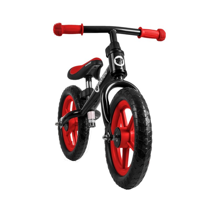 Lionelo Bicicleta fara pedale Fin Plus Black/ Red