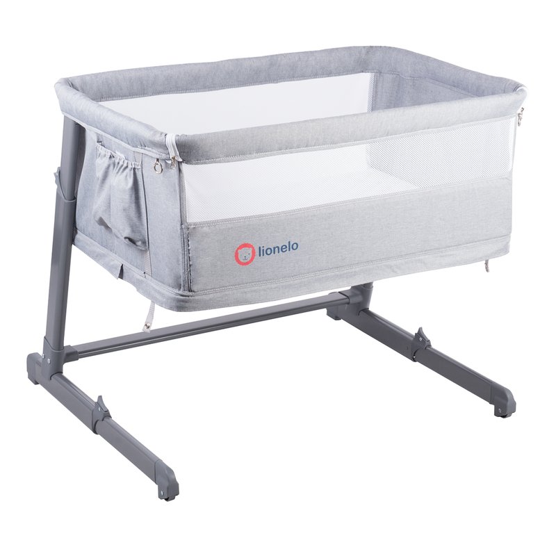 Lionelo - Patut 3 in 1 Co-Sleeper Toon Grey