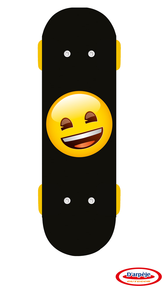 Emoji - Mini Skateboard - 43 Cm