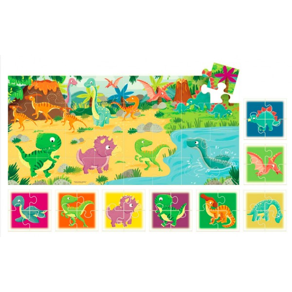 8+1 Puzzle Dinozauri image 2
