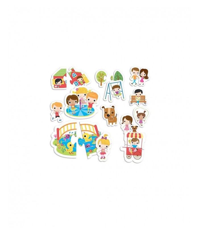 Montessori Puzzle Parc - Potriveste Piesele image 1