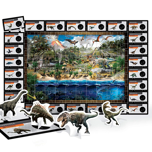 Puzzle 3D Dinozauri image 1