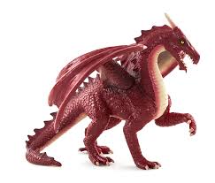 Figurina Dragon Rosu