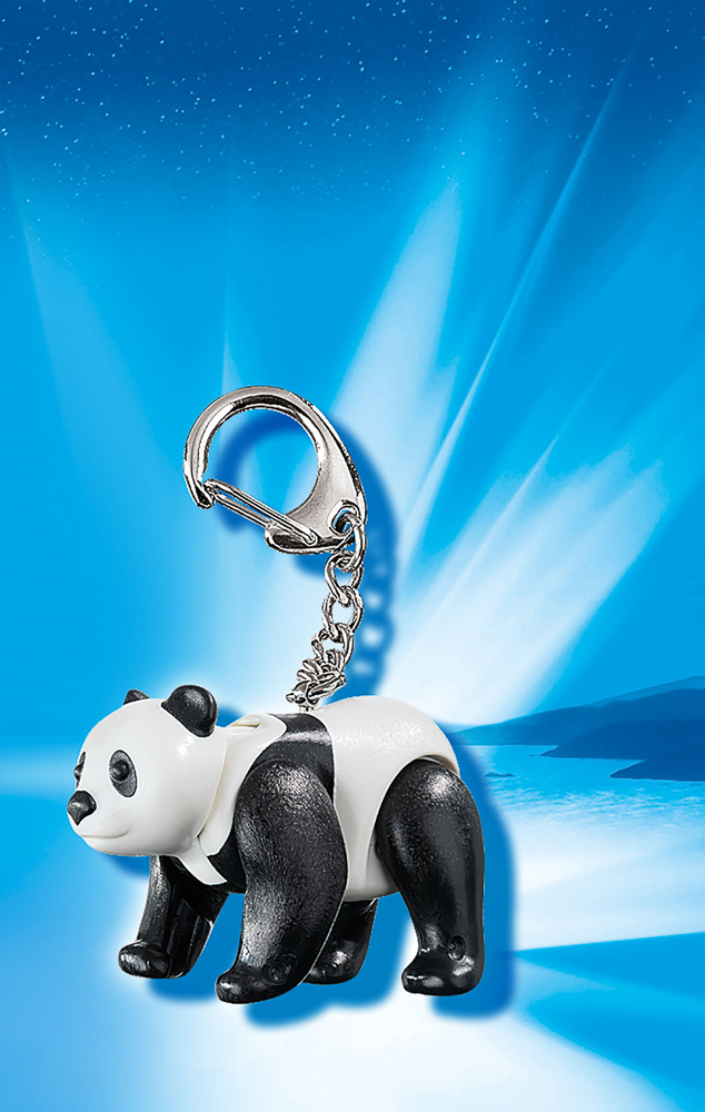 Breloc Playmobil Cu Urs Panda image 1