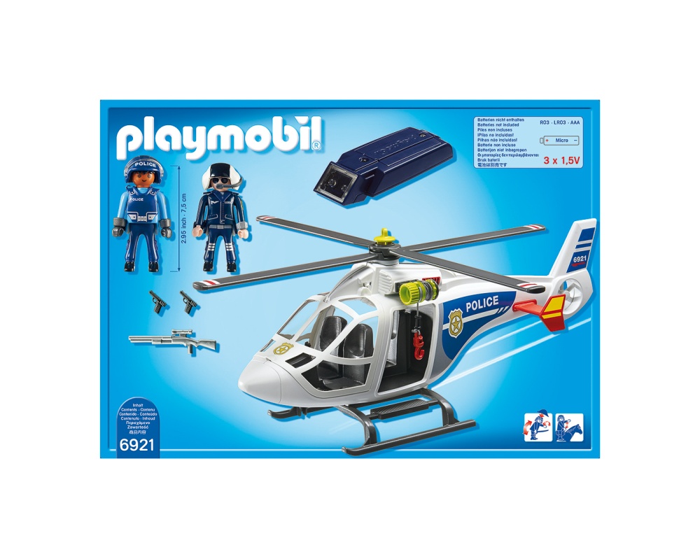 Elicopter De Politie Cu Led