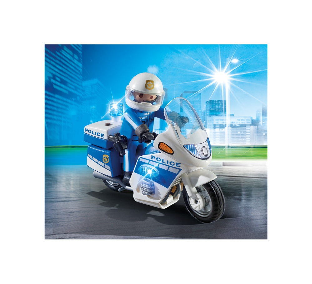 Motocicleta Politiei Cu Led image 2