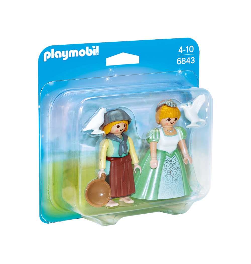 Set 2 Figurine - Printesa Si Slujnica image 1