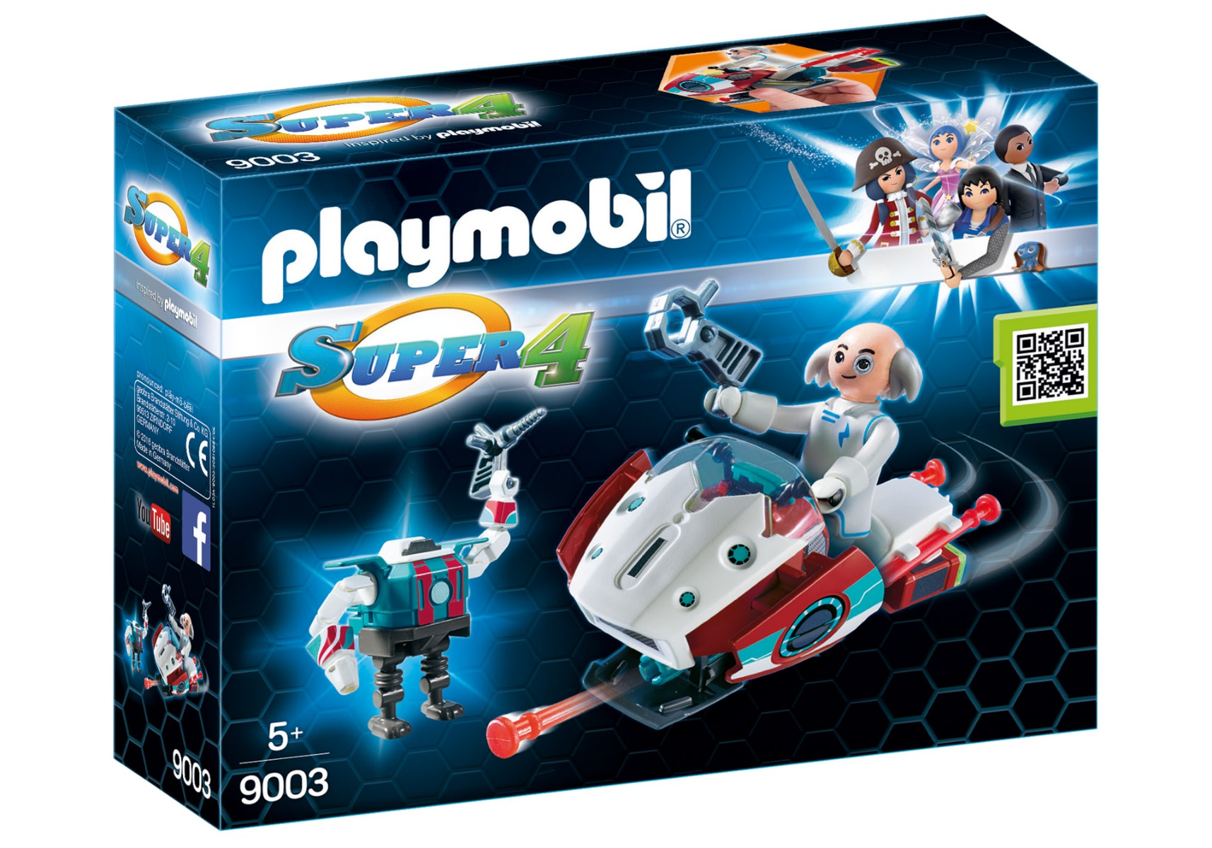 Super 4 - Skyjet, Dr. X Si Robot image 2