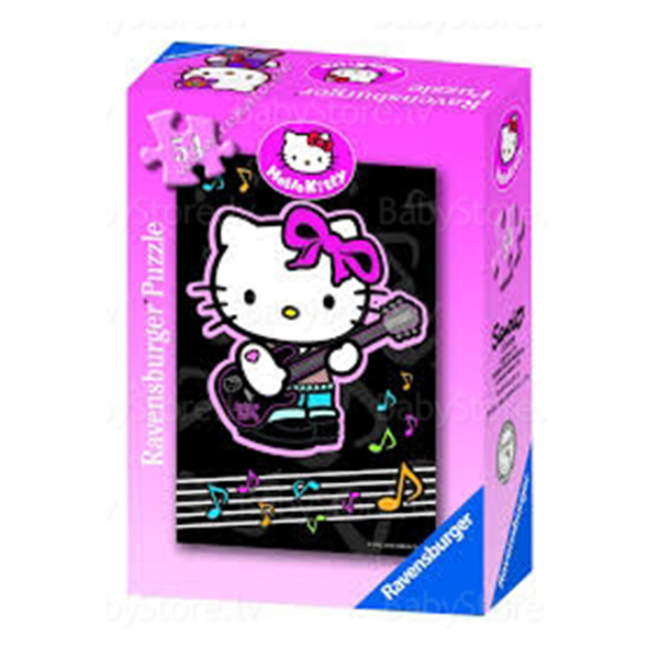 Minipuzzle Hello Kitty, 54 Piese