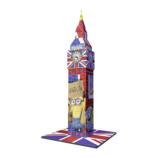 Puzzle 3D Big Ben Minions, 216 Piese