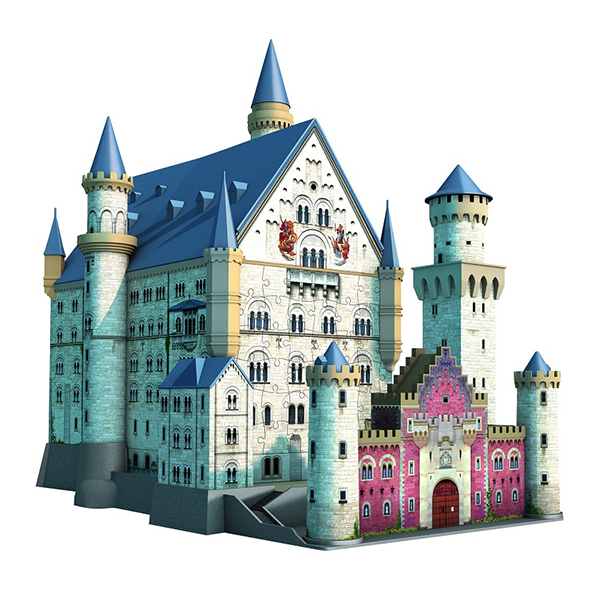 Puzzle 3D Castelul Neuschwanstein, 216 Piese image 4