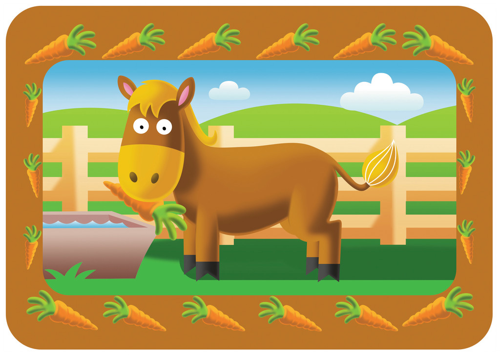 Puzzle Animale De Curte, 9X2 Piese image 4
