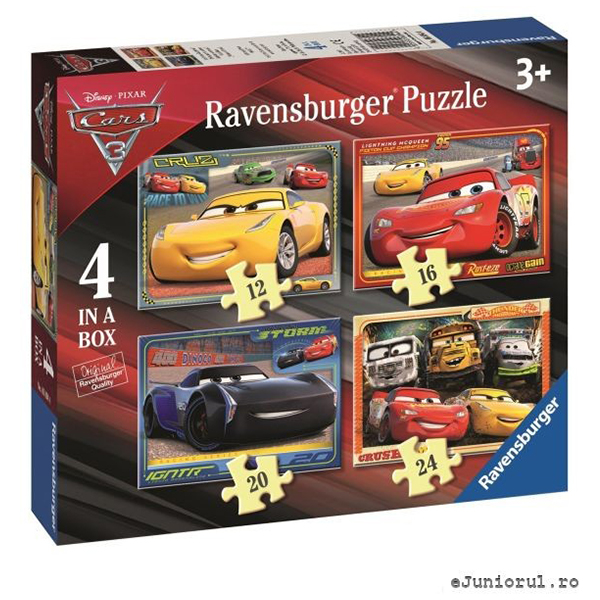 Puzzle Cars, 12/16/20/24 Piese