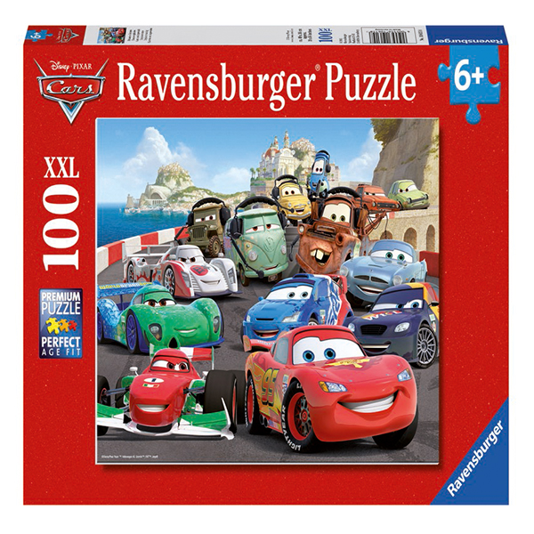 Puzzle Cars, Cursa De Masini, 100 Piese