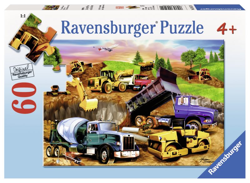 Puzzle Constructie, 60 Piese