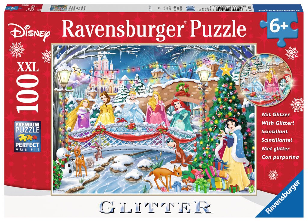 Puzzle Craciunul Printeselor Disney