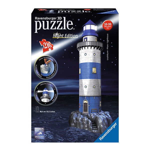 Puzzle Farul Noaptea, 216 Piese