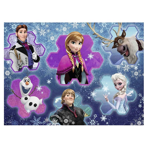 Puzzle Frozen Regina Ghetii, 300 Piese