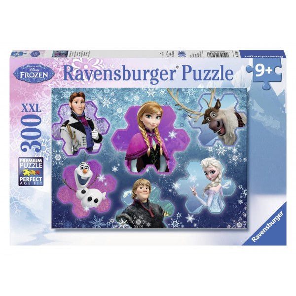 Puzzle Frozen Regina Ghetii, 300 Piese image 1