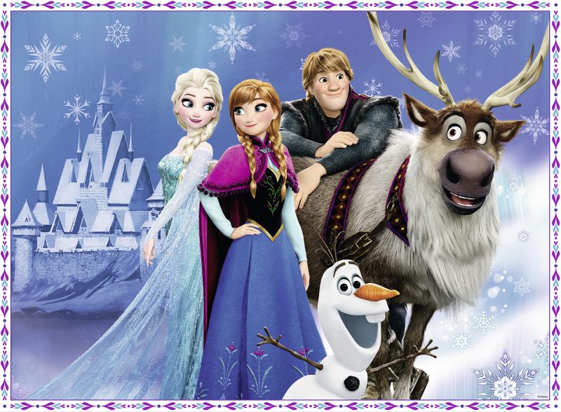 Puzzle Frozen, 150 Piese image 1