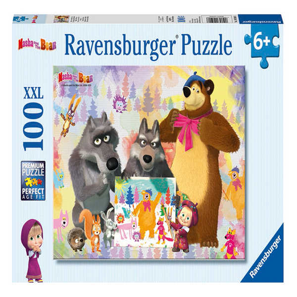 Puzzle Masha Si Ursul, 100 Piese