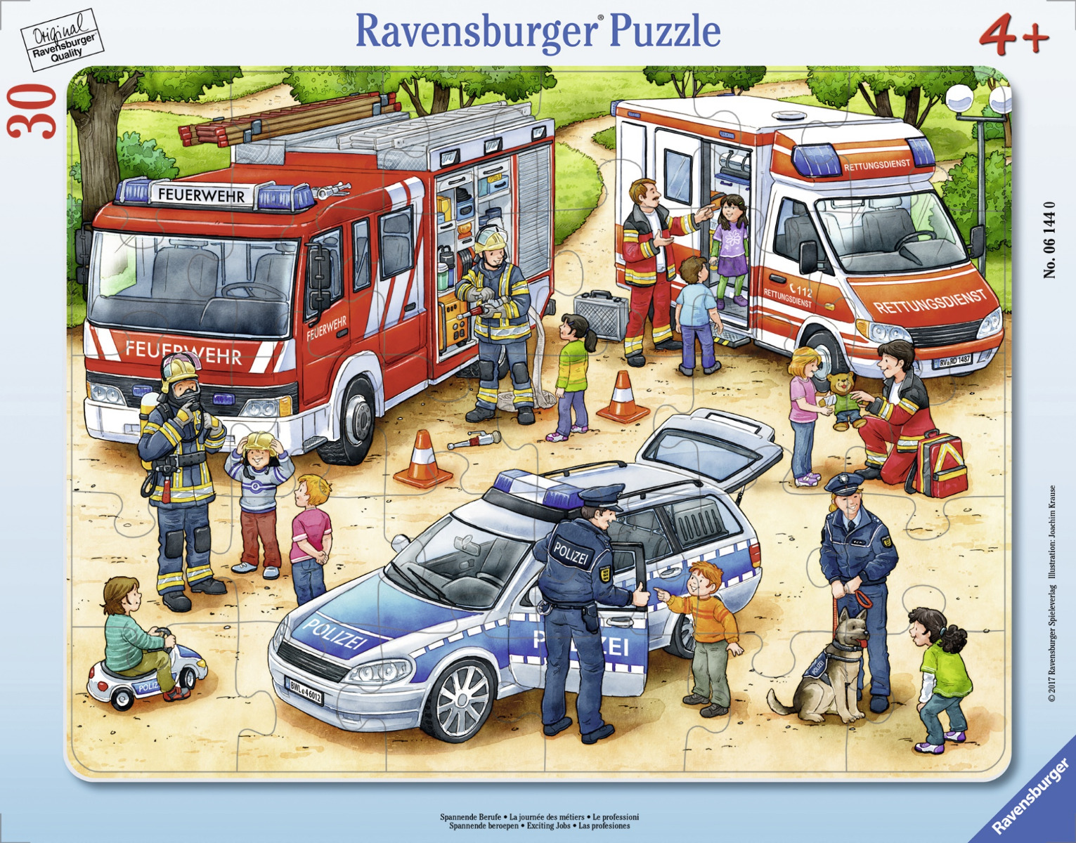 Puzzle Meserii Interesante,30 Piese