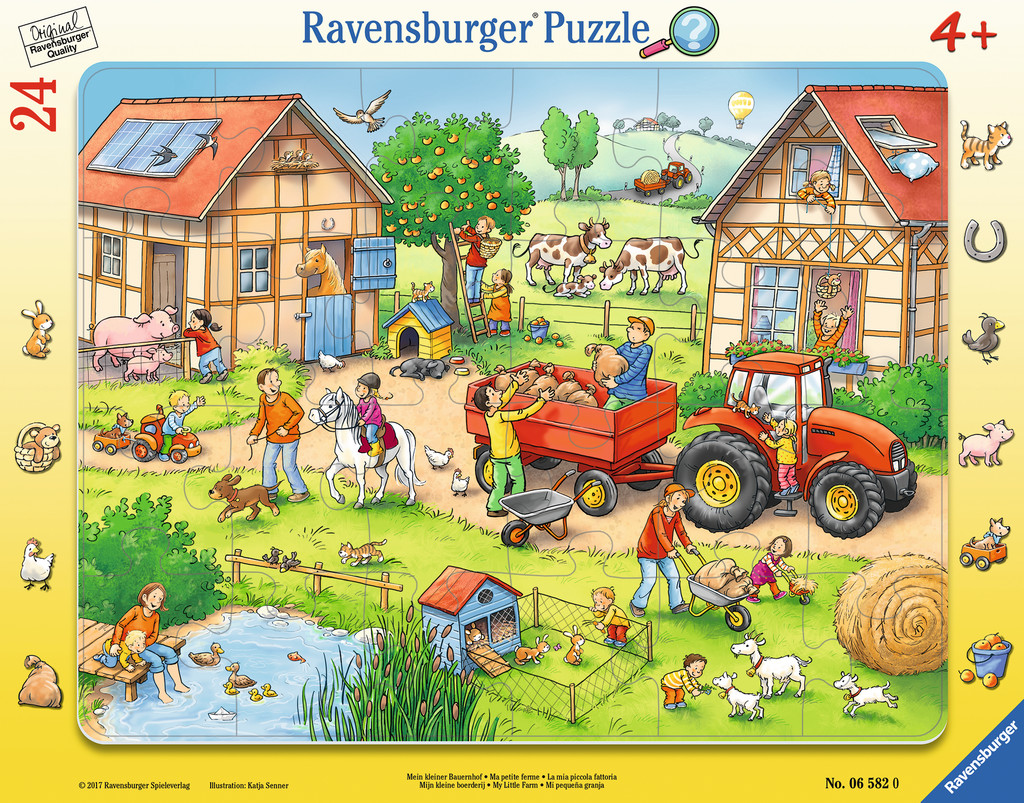 Puzzle Mica Mea Ferma, 24 Piese