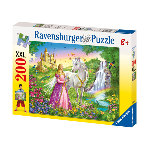 Puzzle Printesa Si Cal, 200 Piese