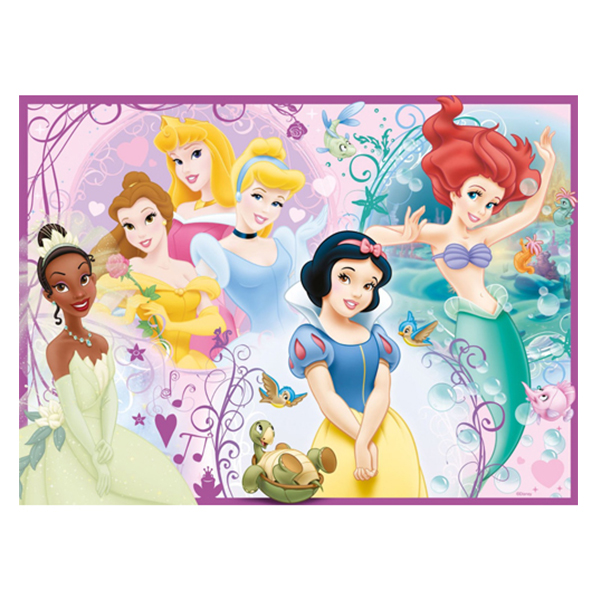 Puzzle Printesele Disney, 100 Piese