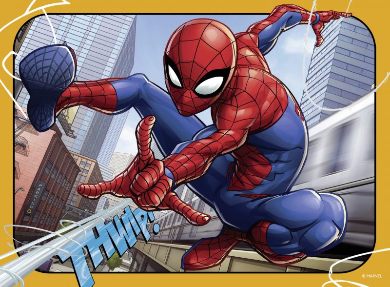 Puzzle Spiderman, 12/16/20/24 Piese image 2