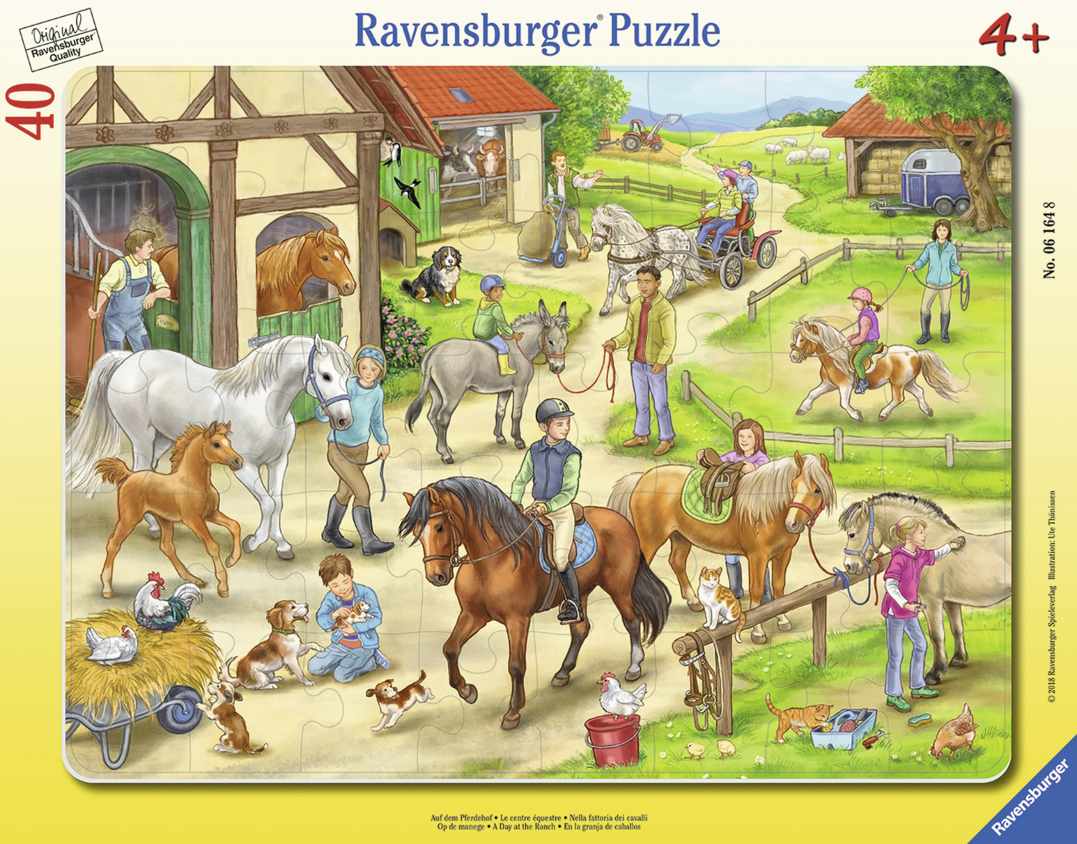 Puzzle Tip Rama Ferma, 40 Piese