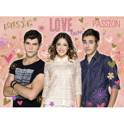 Puzzle Violetta, Tomas & Leon, 200 Piese