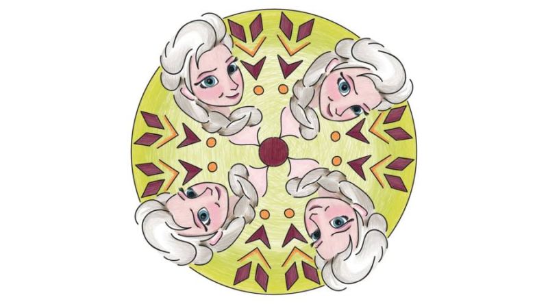 Set Creatie Midi Mandala-Frozen (Ro)