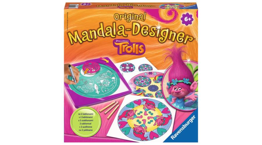 Set Creatie Midi Mandala-Trolls (Ro) image 2