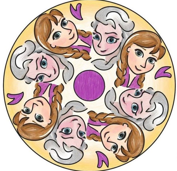 Set Creatie Mini Mandala-Frozen (Ro) image 1