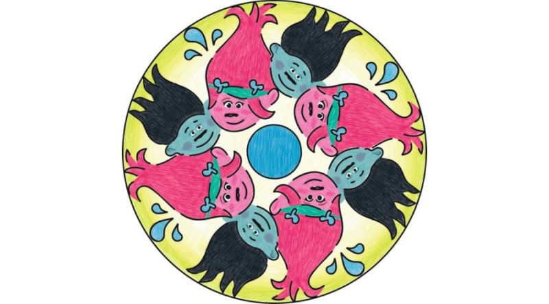 Set Creatie Mini Mandala-Trolls (Ro)