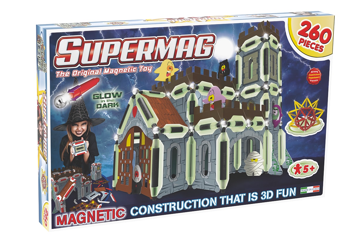 Supermag 3D-Jucarie Cu Magnet Castel