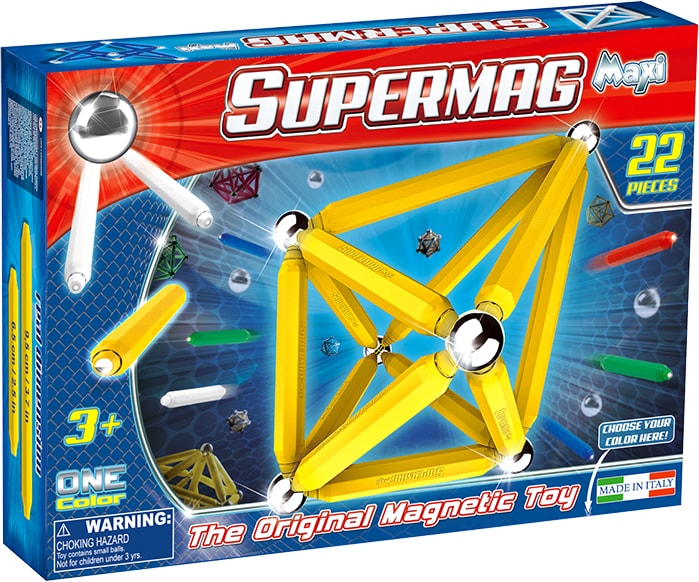 Supermag Maxi One Color - Set Constructie 22 Piese image 4
