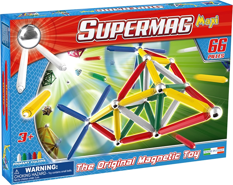 Supermag Maxi Primary - Set Constructie 66 Piese image 4