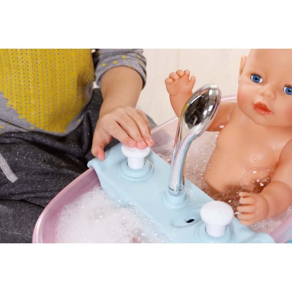 Baby Born - Set Baita Interactiv Cu Spuma