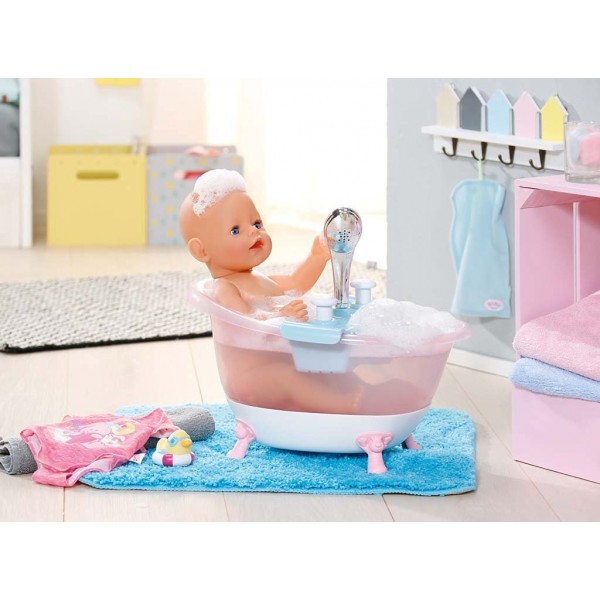 Baby Born - Set Baita Interactiv Cu Spuma image 2