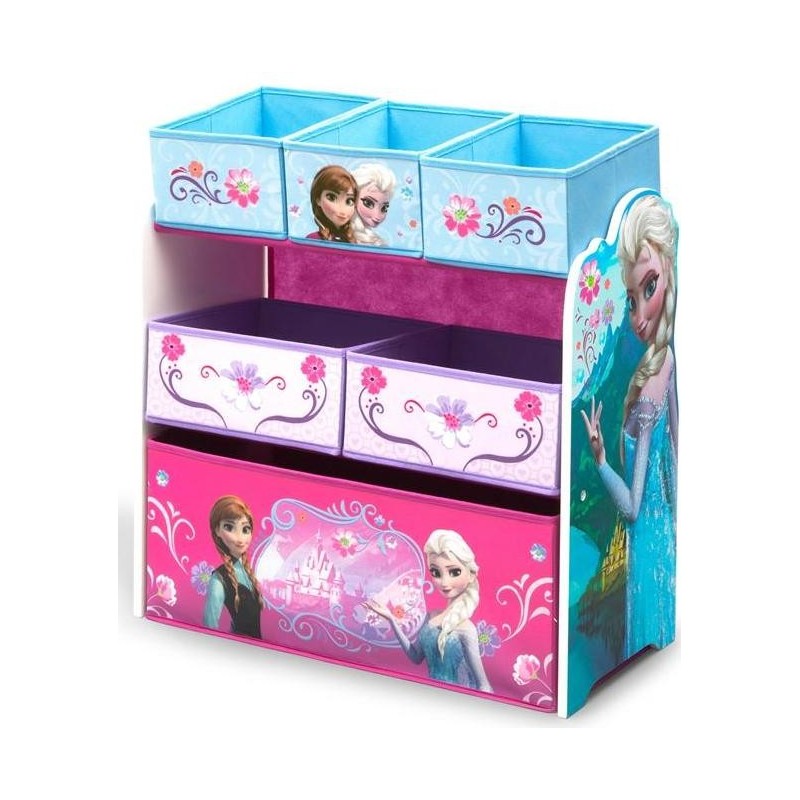 Organizator jucarii cu cadru din lemn Disney Frozen