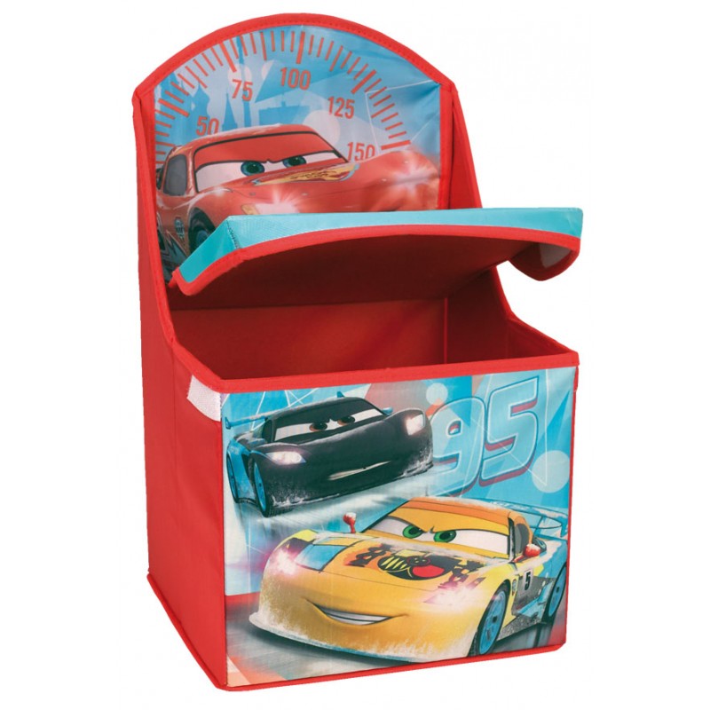 Scaun si cutie pentru depozitare Disney Cars image 1