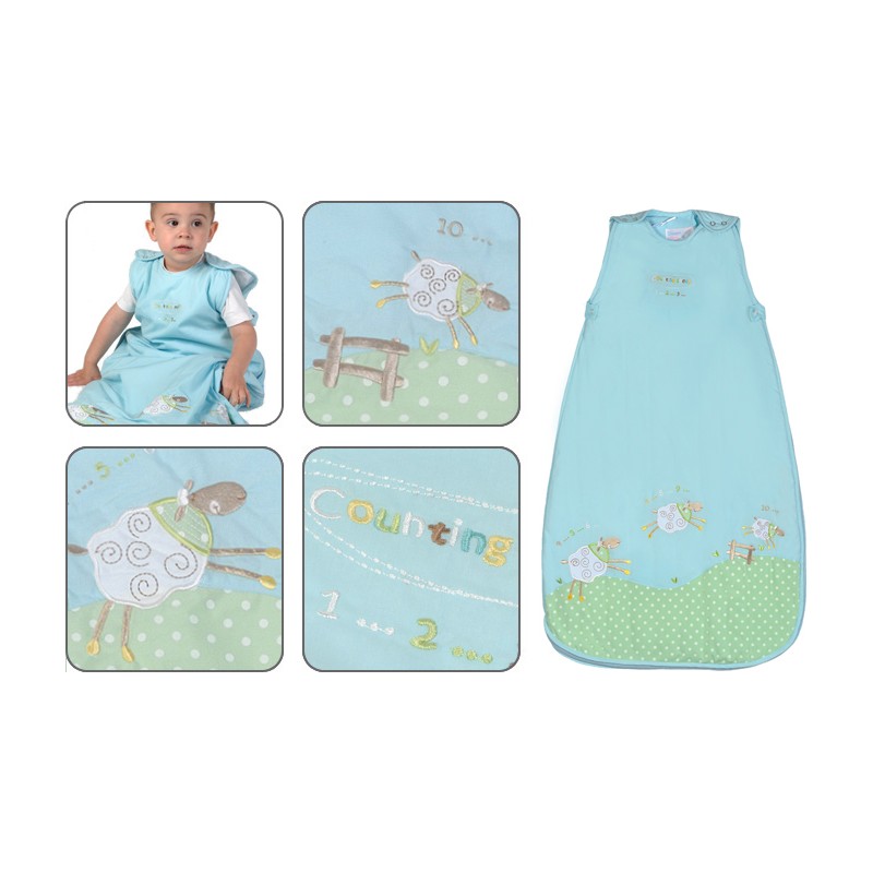 Sac de dormit Counting Sheep 0-6 luni 2.5 Tog image 4