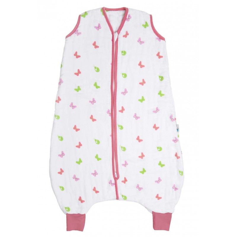 Sac de dormit cu picioruse Girl din muselina 12-18 luni 0.5 Tog