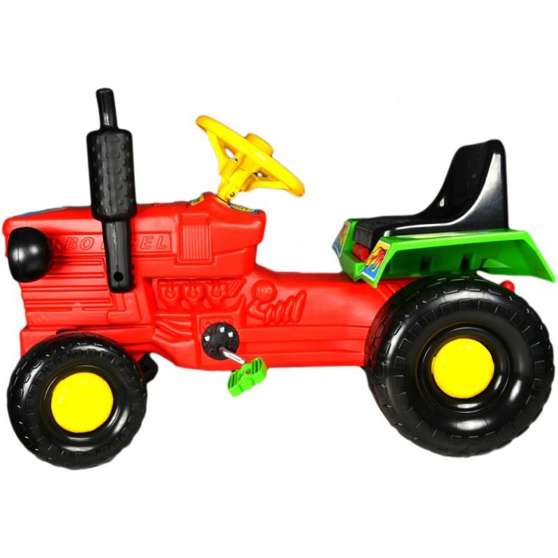 Tractor cu pedale Turbo red image 1
