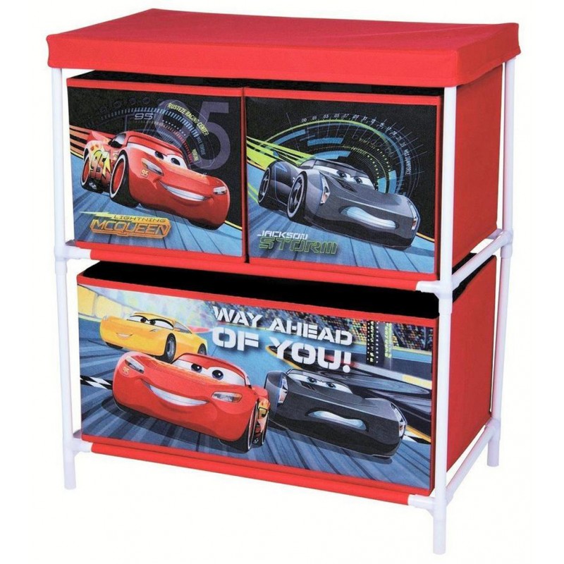 Organizator pentru jucarii cu structura metalica Cars 3