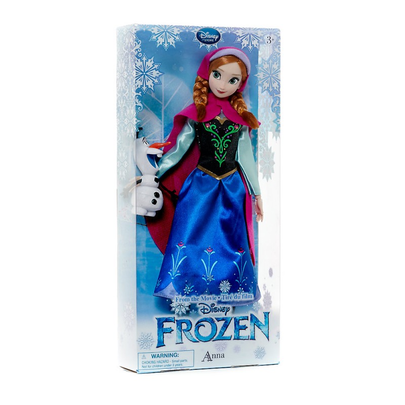 Papusa Printesa Anna din Frozen si Olaf image 1