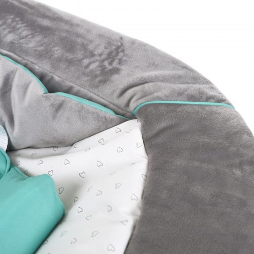 Sezlong Alpha Bouncer 2 in 1 Hearts Grey image 2